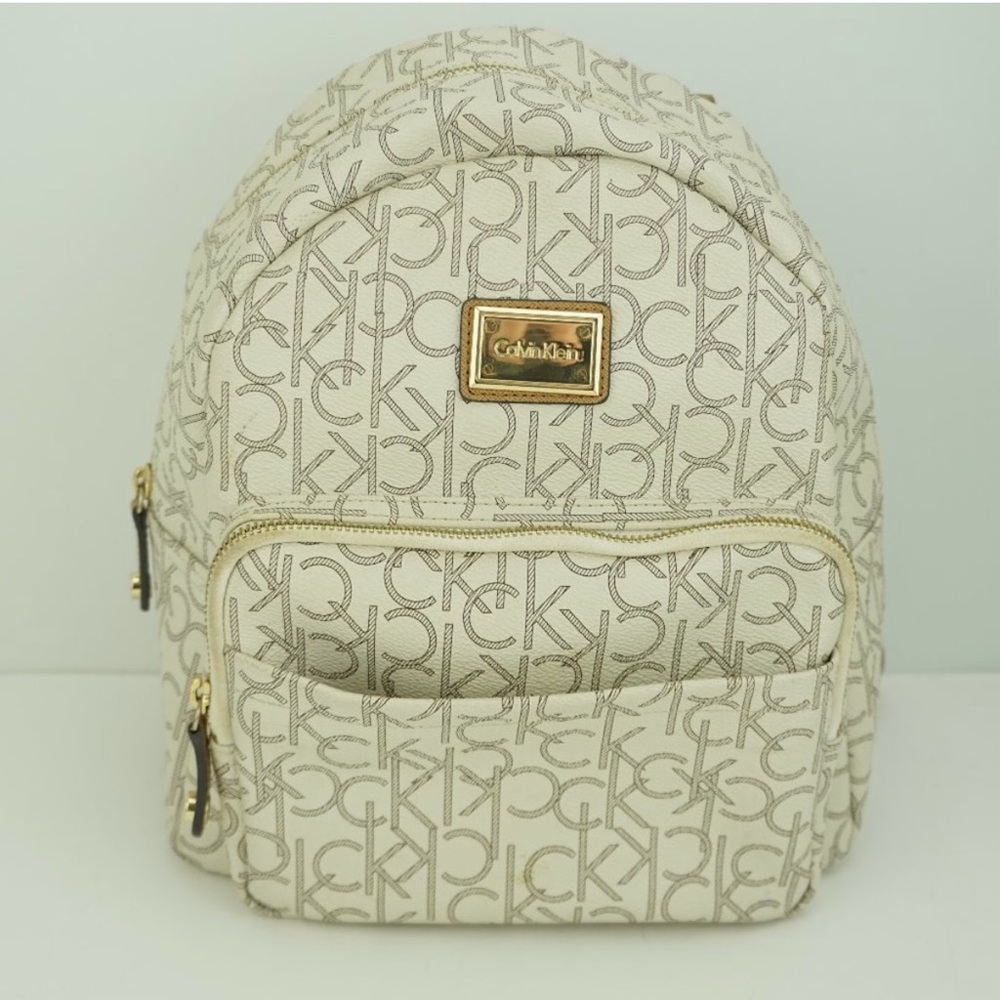 Lightly used Calvin Klein back pack purse